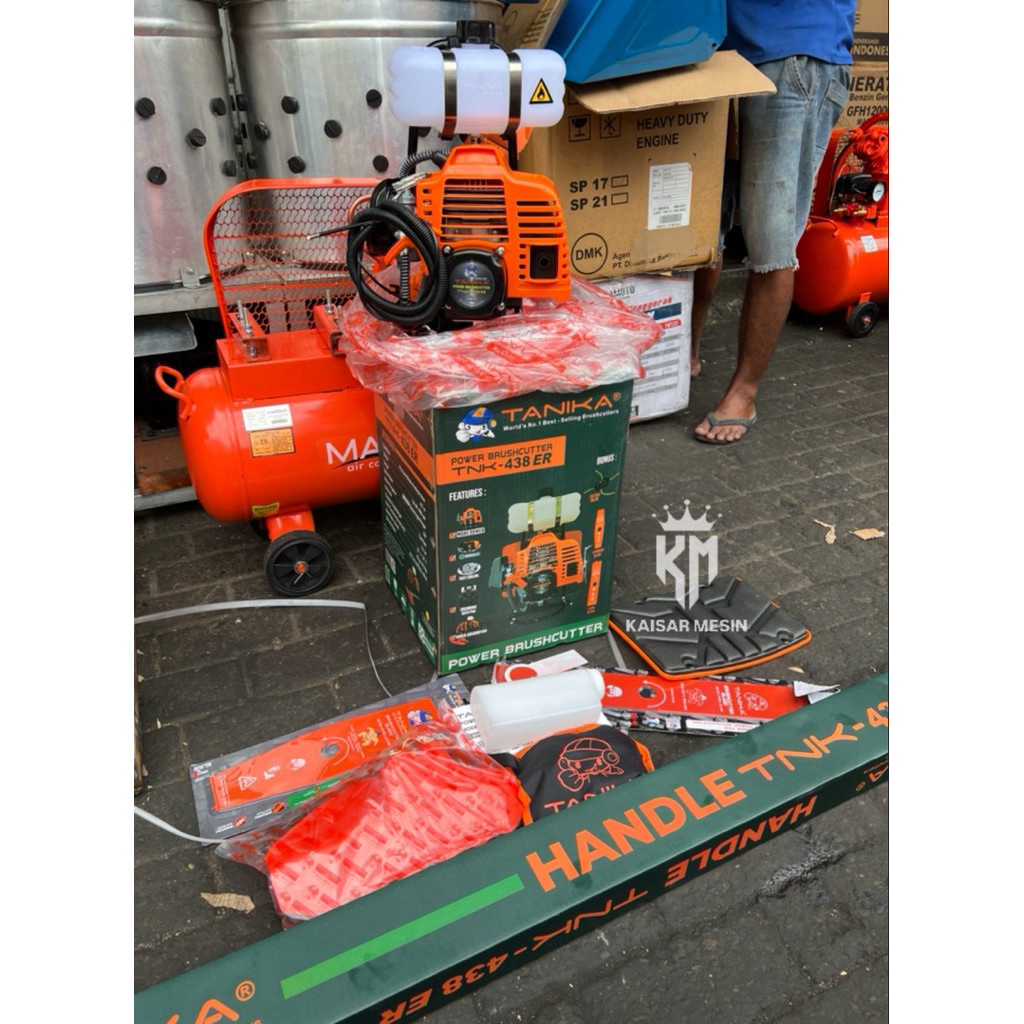 MESIN BABAT/PEMOTONG RUMPUT TANIKA 438 ER ASLI