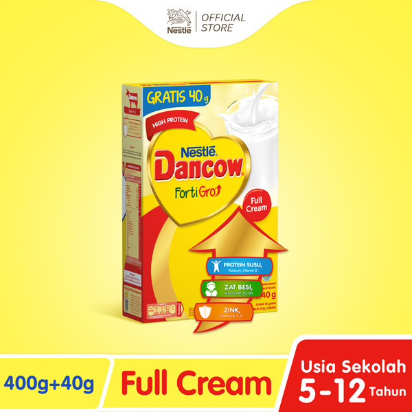 DANCOW Fortigro Susu Bubuk Susu Anak Full Cream 400g+40g