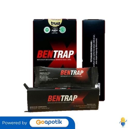 Bentrap Rasa Apel 3 Gram Box 2 Sachet
