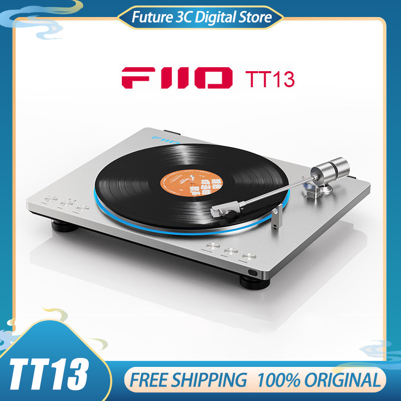 FiiO TT13 Vintage Vinyl Record Player Wireless Bluetooth Fully Automatic Auophile Turntable player H