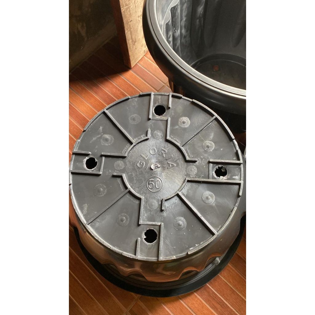 TerbaruPot Plastik Besar 50Cm - Pot Gloria 50 Cm HitamPROMO