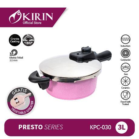 Kirin Pressure Cooker KPC / Panci Presto / Induksi