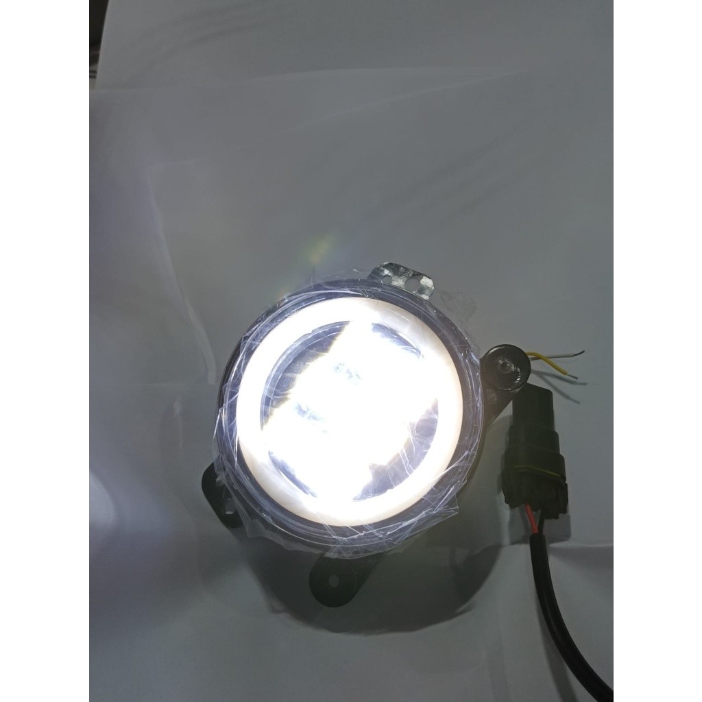 RJ lampu LED sorot Foglamp daymaker 4 inchi