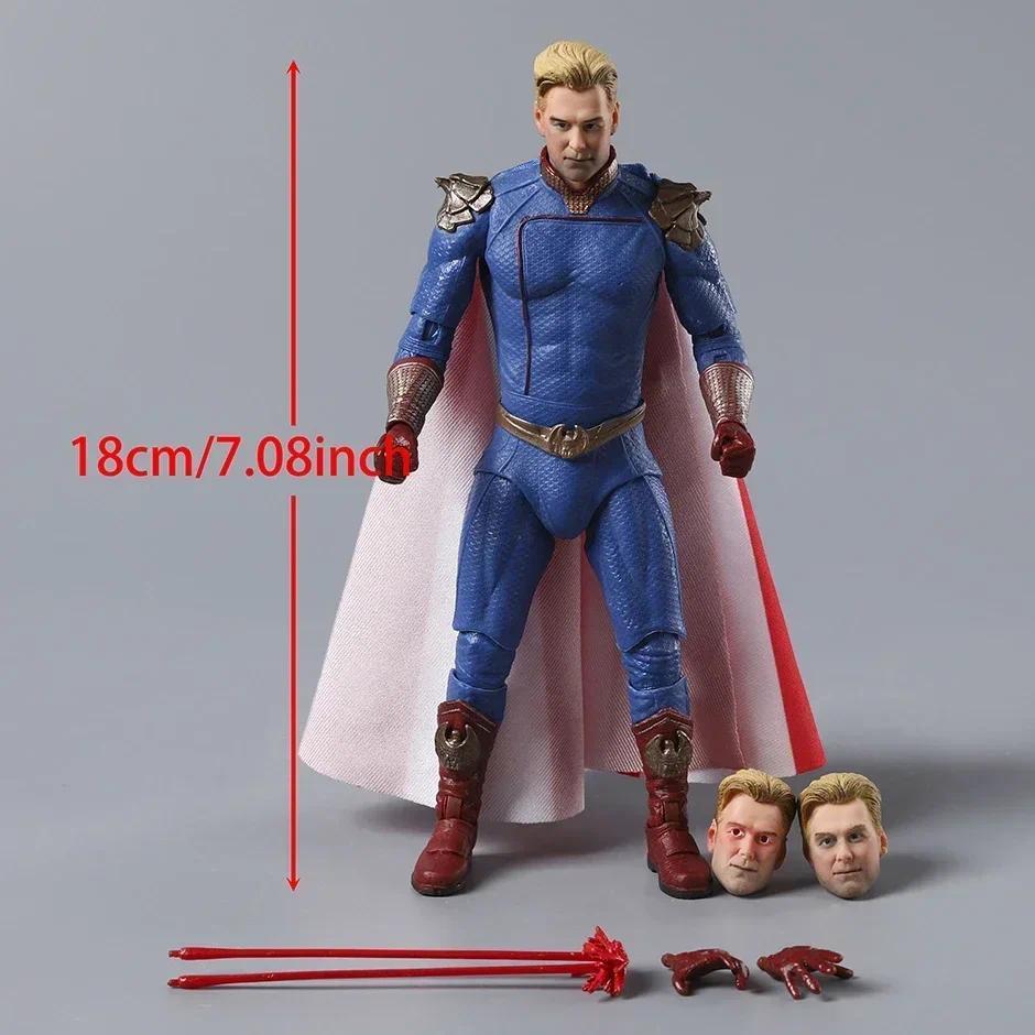 NECA The Boys Homelander Action Figure Collectable Joints Moveable Model Toy