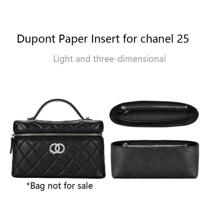 Waterproof Bag Organizer Insert For Chanel 25b Star Lp Cosmetic Bag Insert Bag Support Dupont Paper 