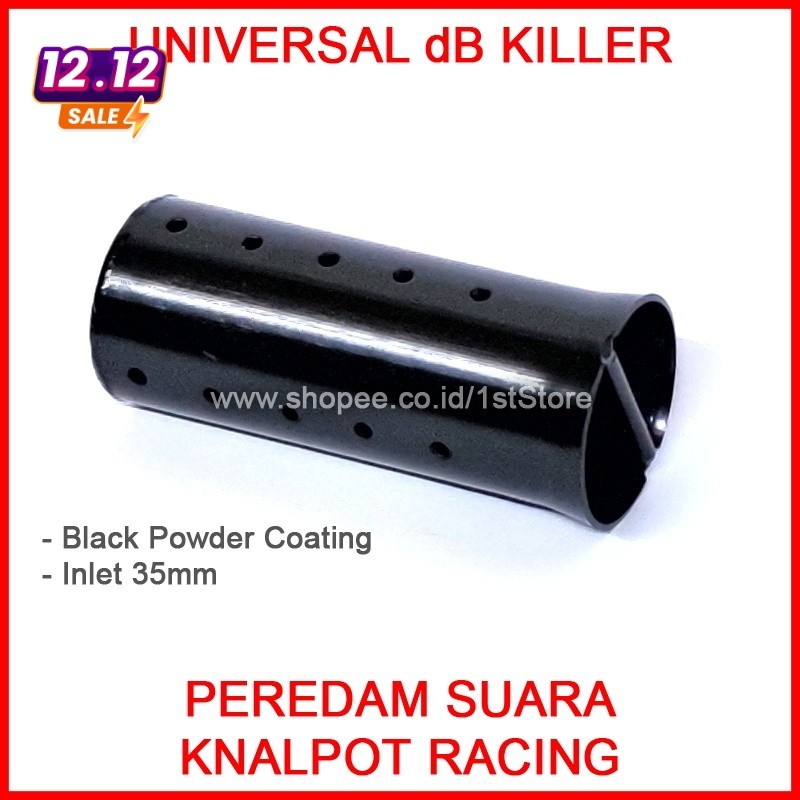 DB KILLER UNIVERSAL 35MM PEREDAM SUARA KNALPOT RACING 35 MM PROLINER PRO SV R9 MISANO NMAX AEROX PCX
