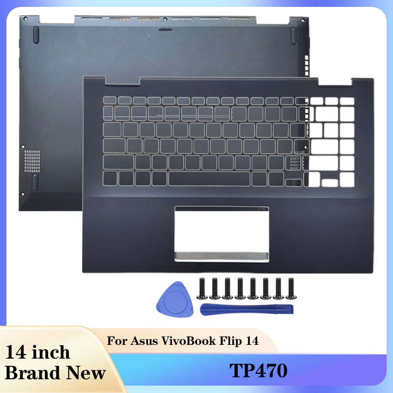 PREORDER Laptop Case Palmrest Upper Case/Bottom Case For Asus VivoBook Flip 14 TP470 Notebook Comput