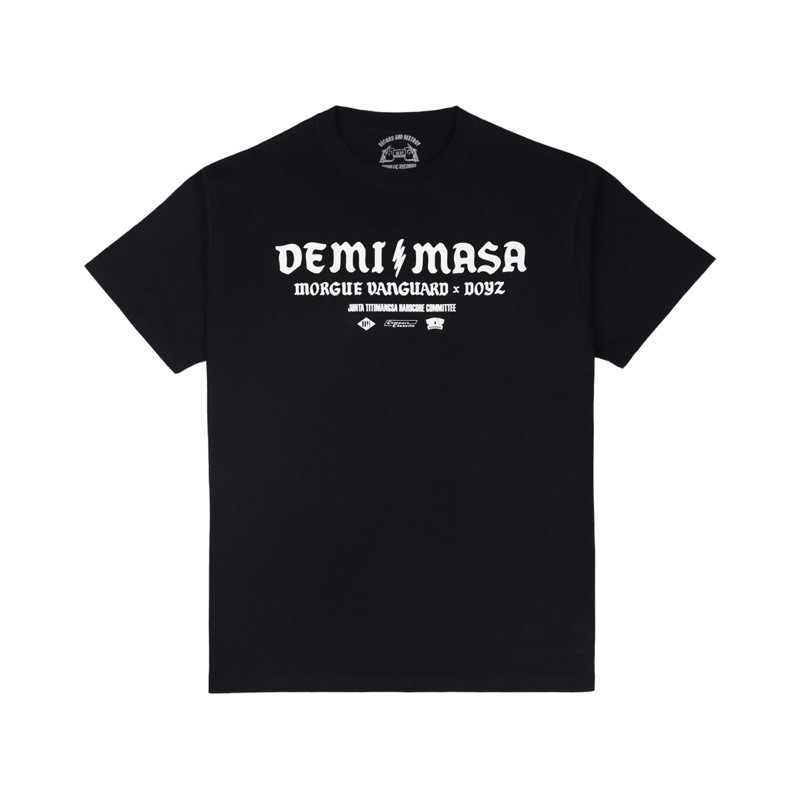 Tshirt Morgue Vangurd x Doise - Masa Kolase Official Merchandise | DEMI MASA Kaos Pria