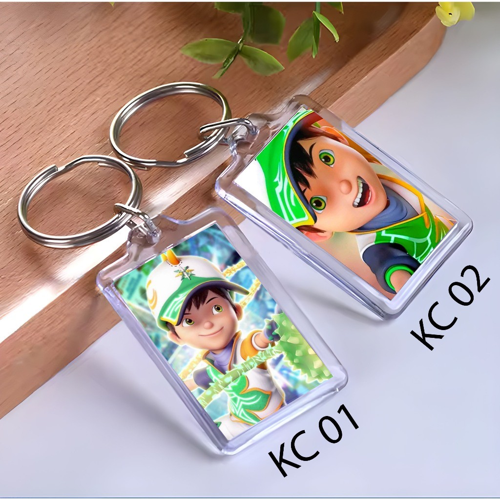 Keychain BOBOIBOY SORI  - Ganci BOBOIBOY  - Gantungan Kunci - BOBOIBOY SORI