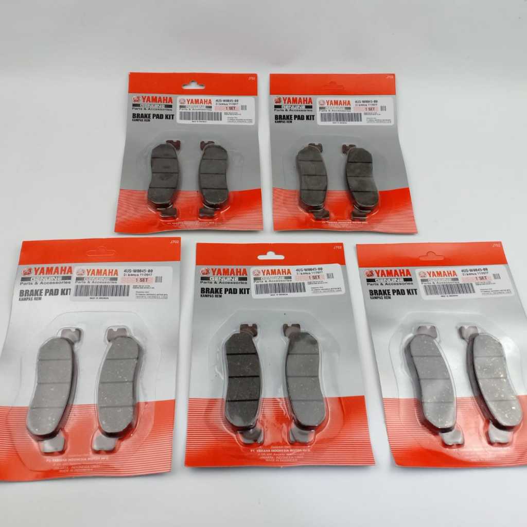 Dispad Kampas Rem cakram depan  FIZ R dan RX KING 4US ISI 5 PCS original motor sparepart