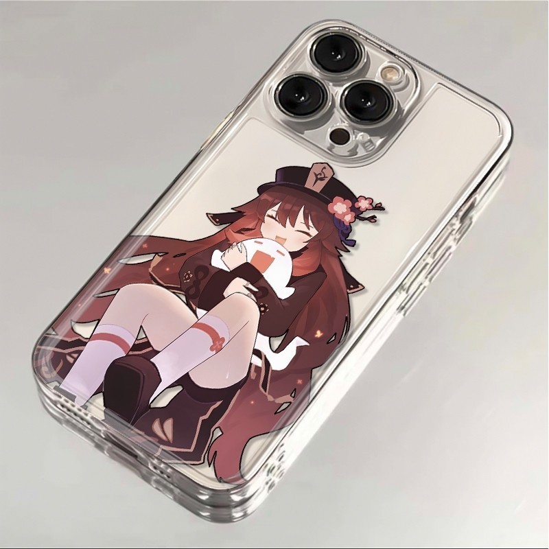 Hutao Genshin Impact Lucu Case Redmi Note 13 Pro Plus 5G Redmi 12 13 Poco X5 X6 M6 Pro 5G C65 X3 GT 