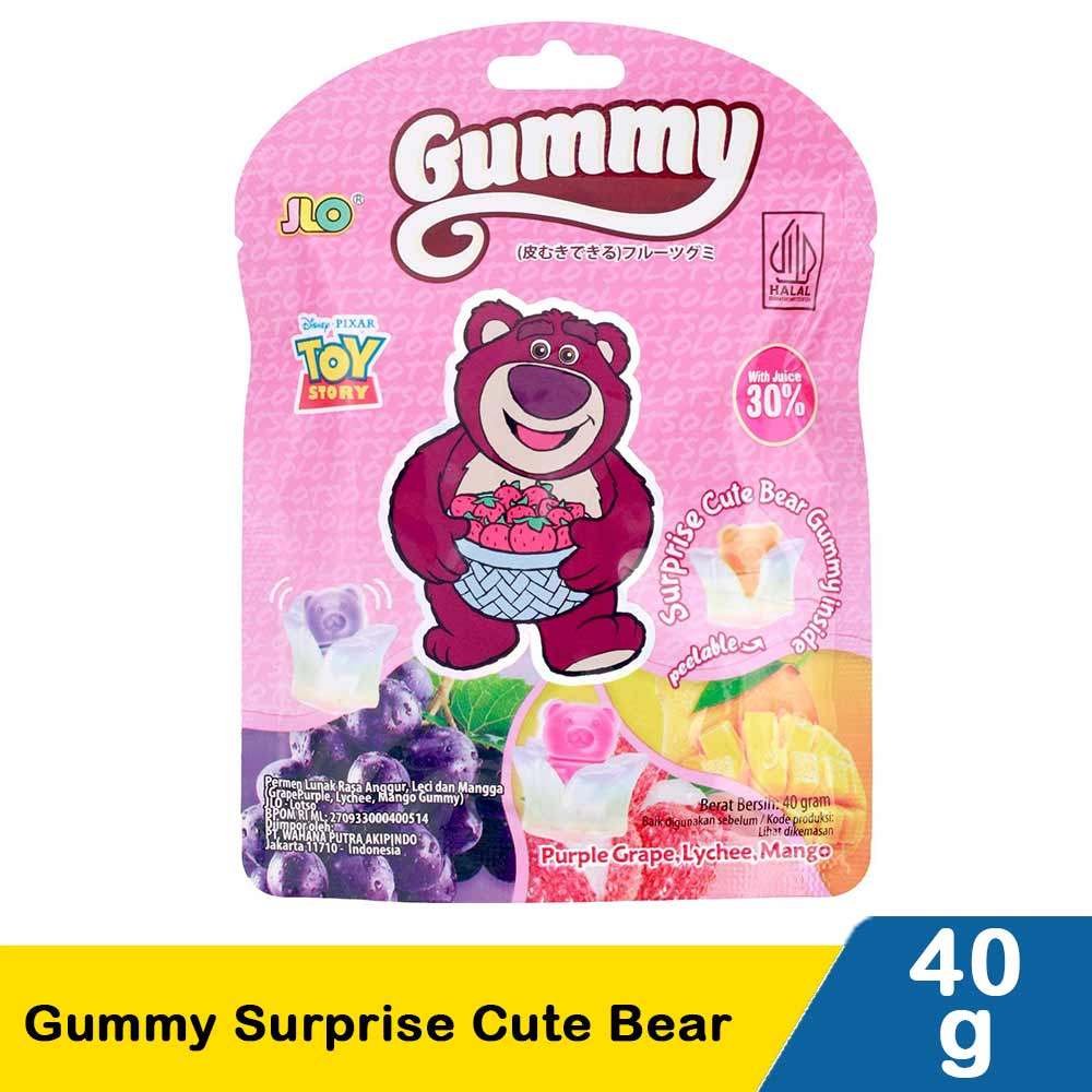 JLO GUMMY SURPRISE CUTE BEAR  40g