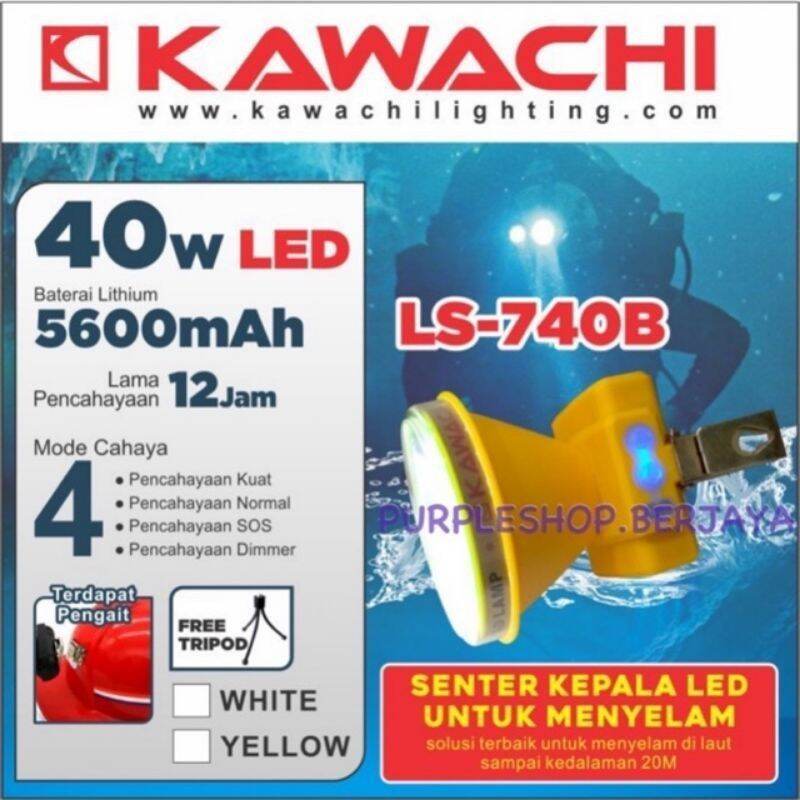 SENTER KEPALA KAWACHI LS-740B 40watt