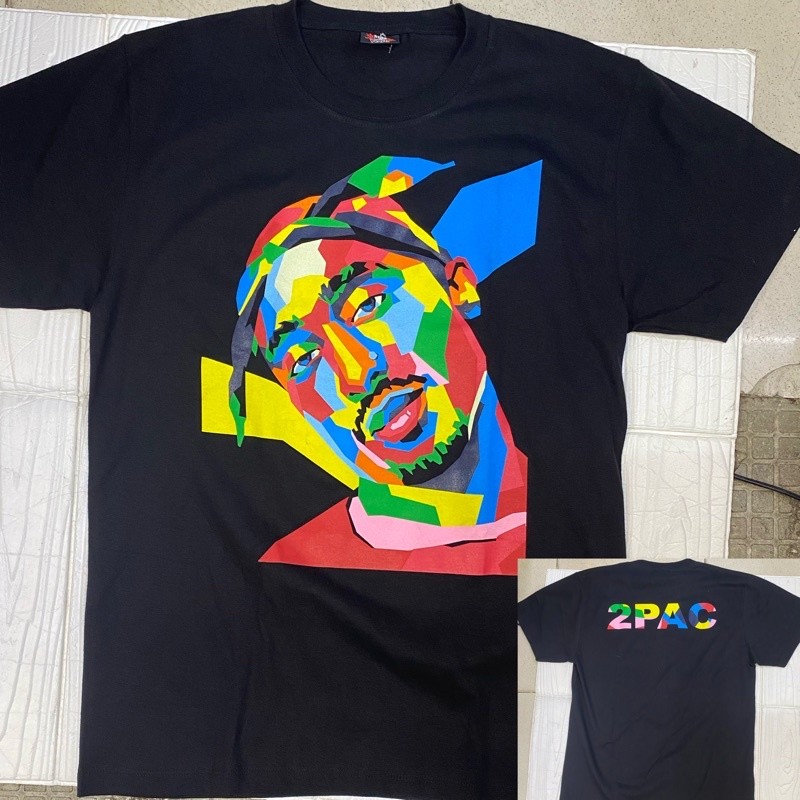 Tupac Black Thailand T Shirt