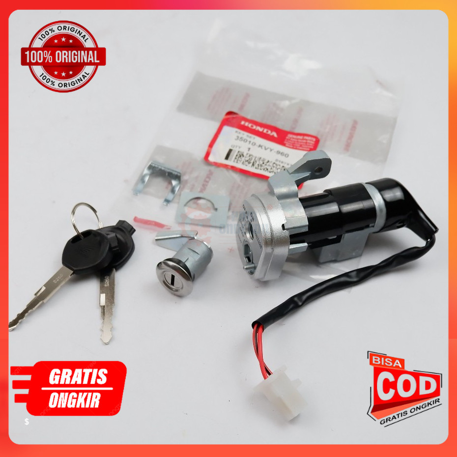 ORI Kunci Kontak Assy Honda Beat Karbu - KVY