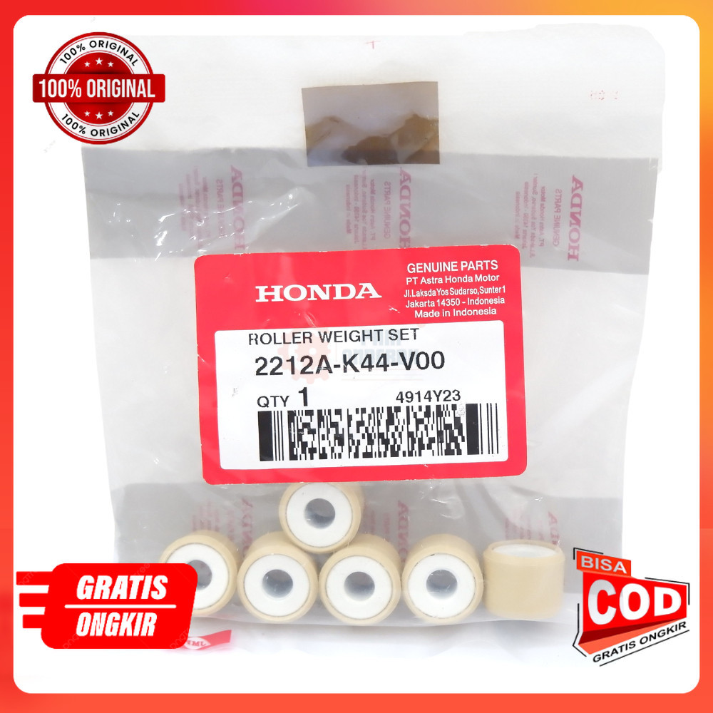 ORI Roller ORI AHM Honda Beat POP - Beat Sporty eSP - Beat FI ESP K44