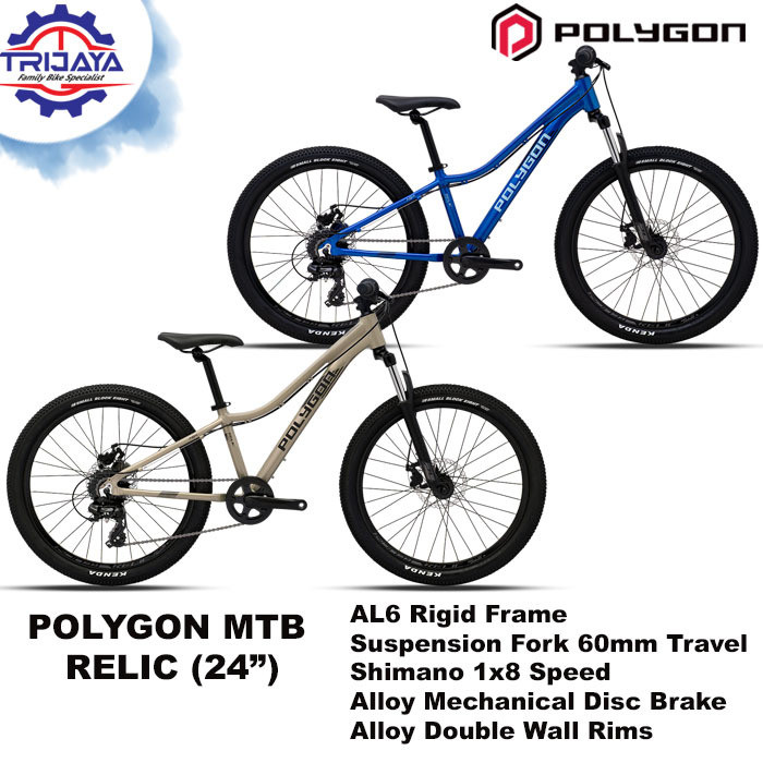 Polygon Relic [24 inch] Sepeda MTB Anak