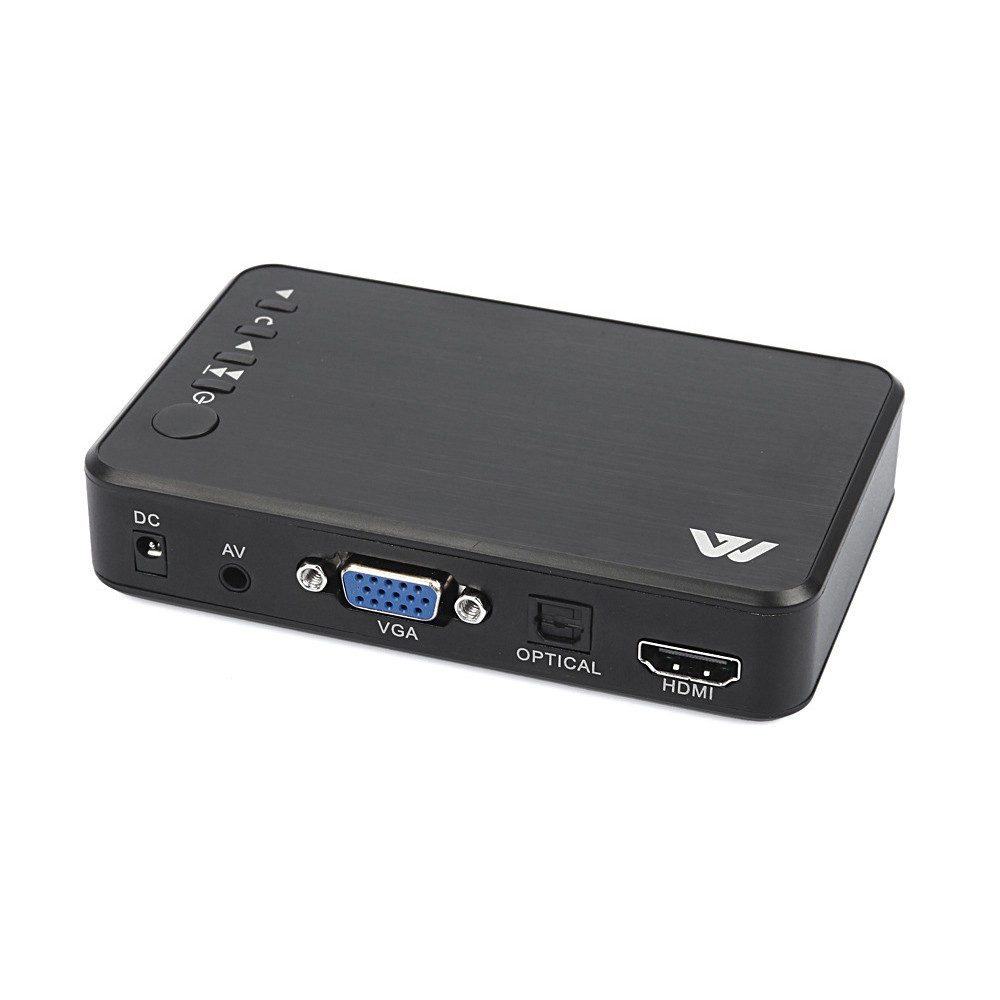 Portable Full HD Mea multimea Player Support USB sk HDD SD Card 1080P USB External HDD Mea Player Wi
