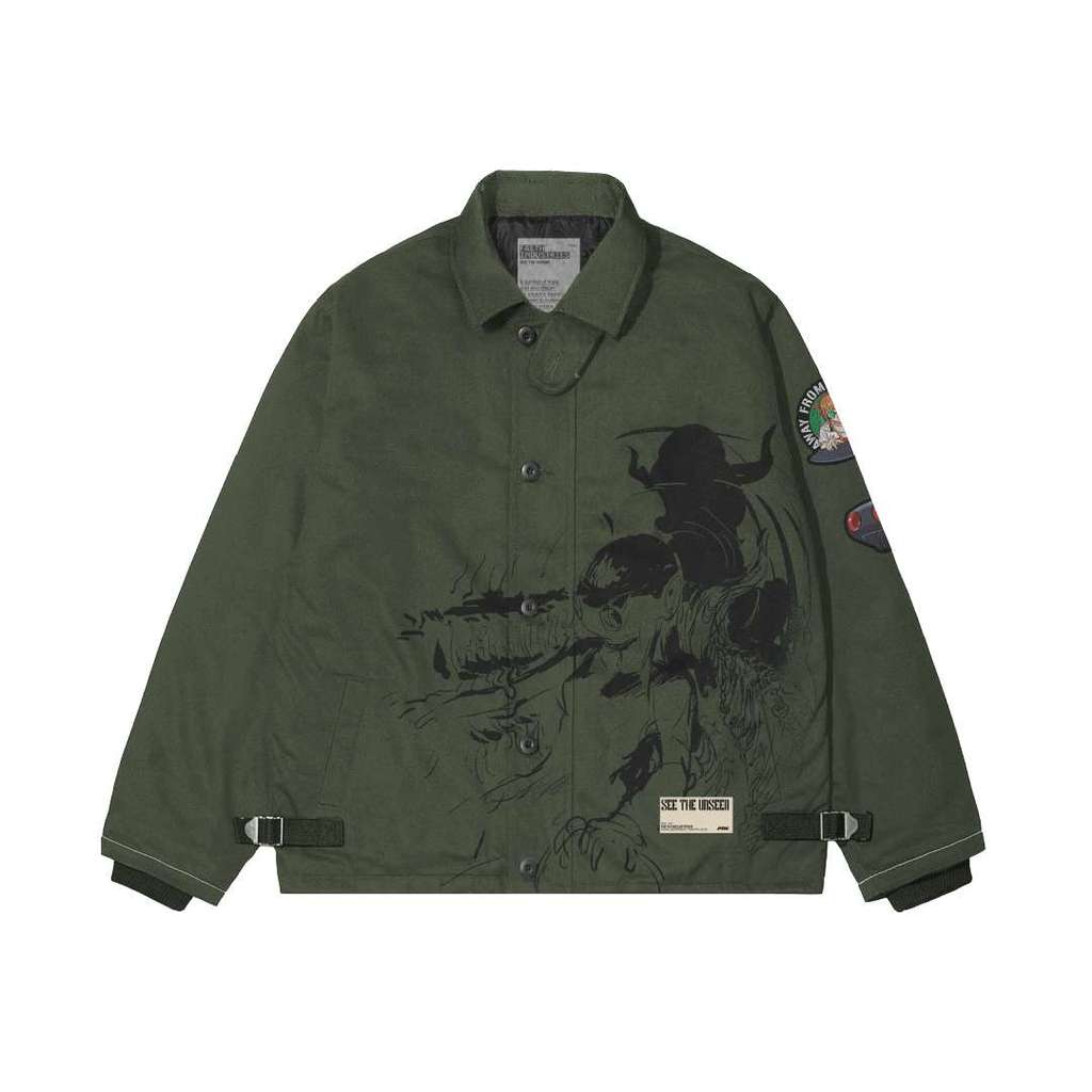 Faith Industries "A.F.K" Green Army Jacket