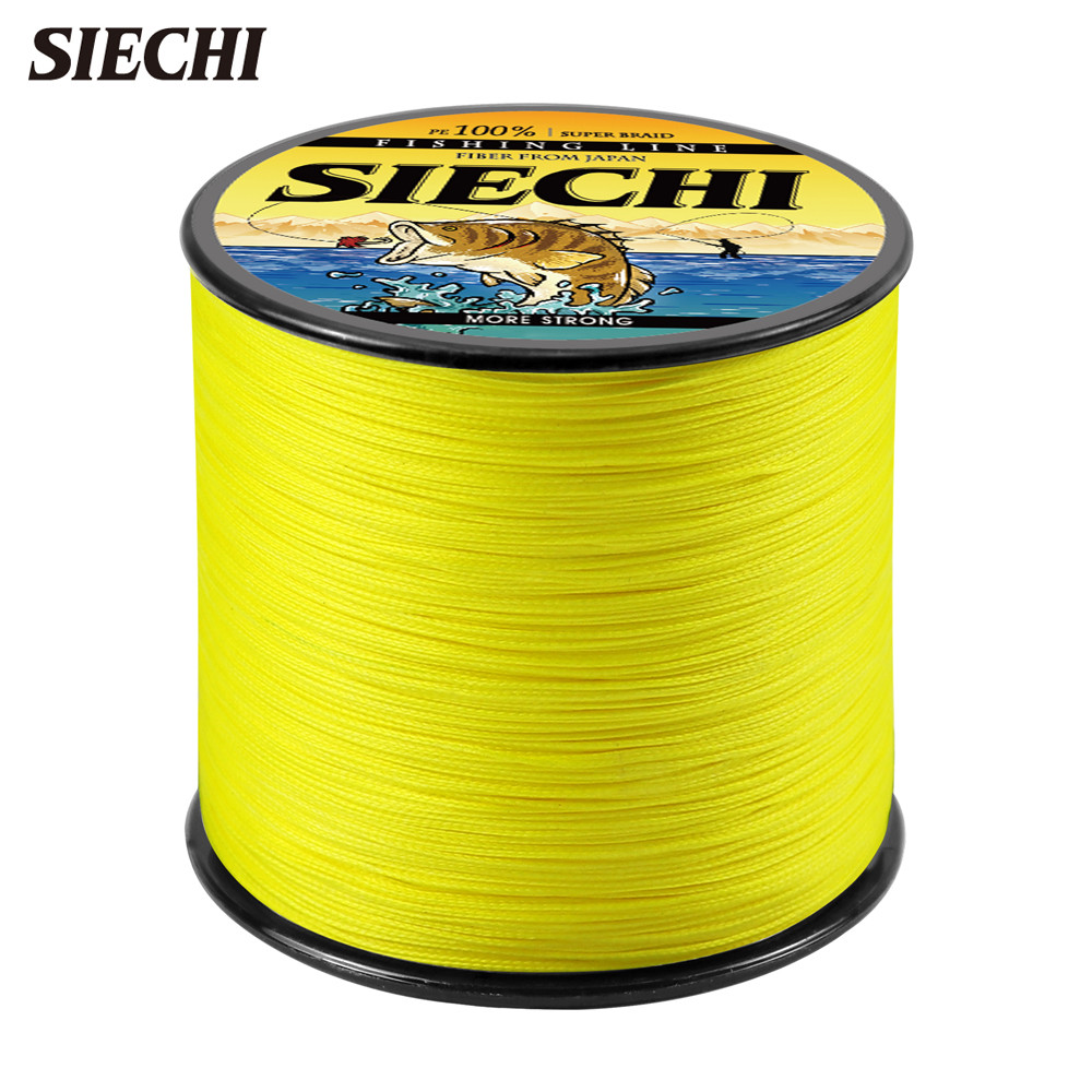 SIECHI X16 Strong 300M 500M 1000M 16 Strand Weaves PE Braided Fishing Line Multifilament 30LB 40LB 5