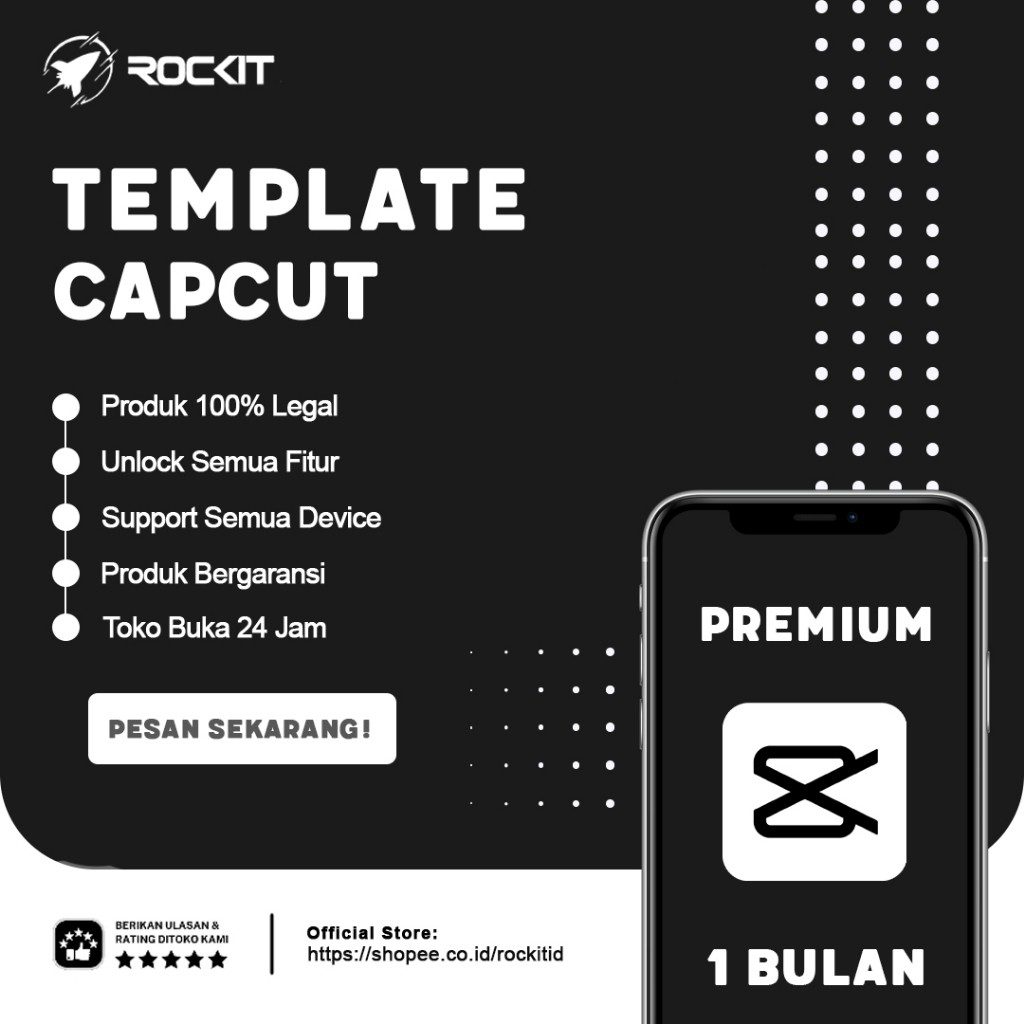 Template Capcut Full Akses Fitur Pro