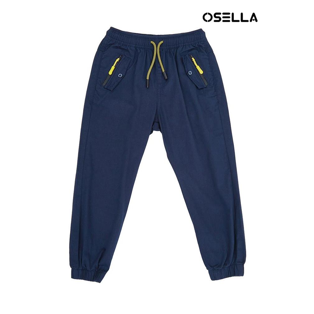 [NEW] Osella Basic Regular Jogger 32873001 | Celana Anak Laki-Laki - Black, 6
