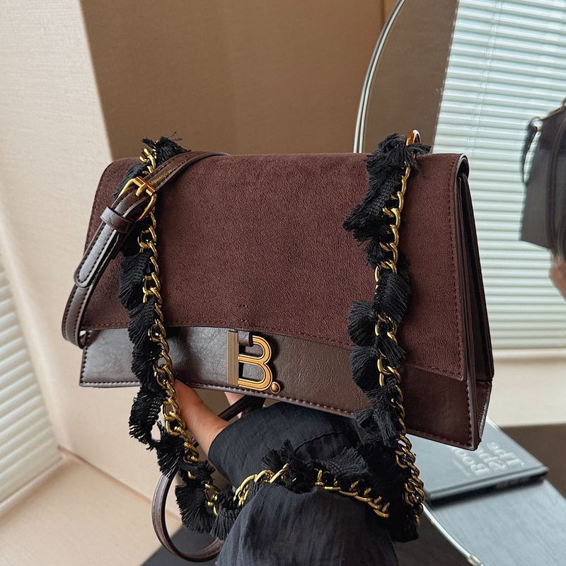 Tas besar, tas bahu mewah ringan wanita, tas tas rantai mode, tas tas pinggang.