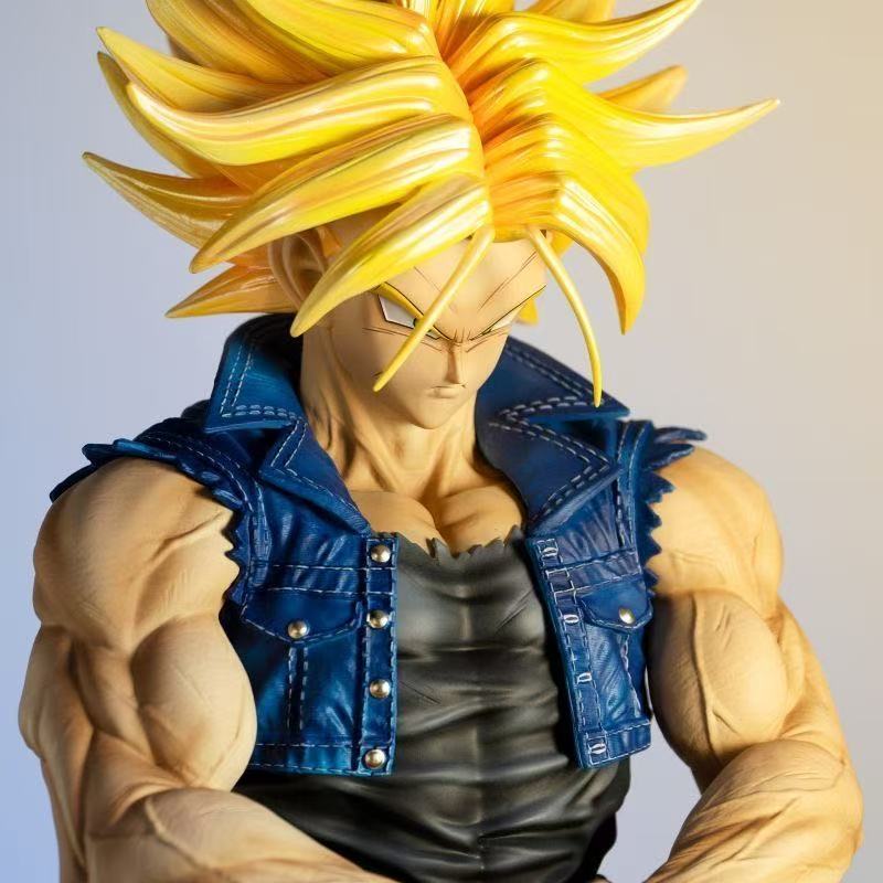 Jt Statue Dragon Ball Z Trunks Figure 53cm/20.87inch Future Trunks Super Saiyan Action Figures Colle