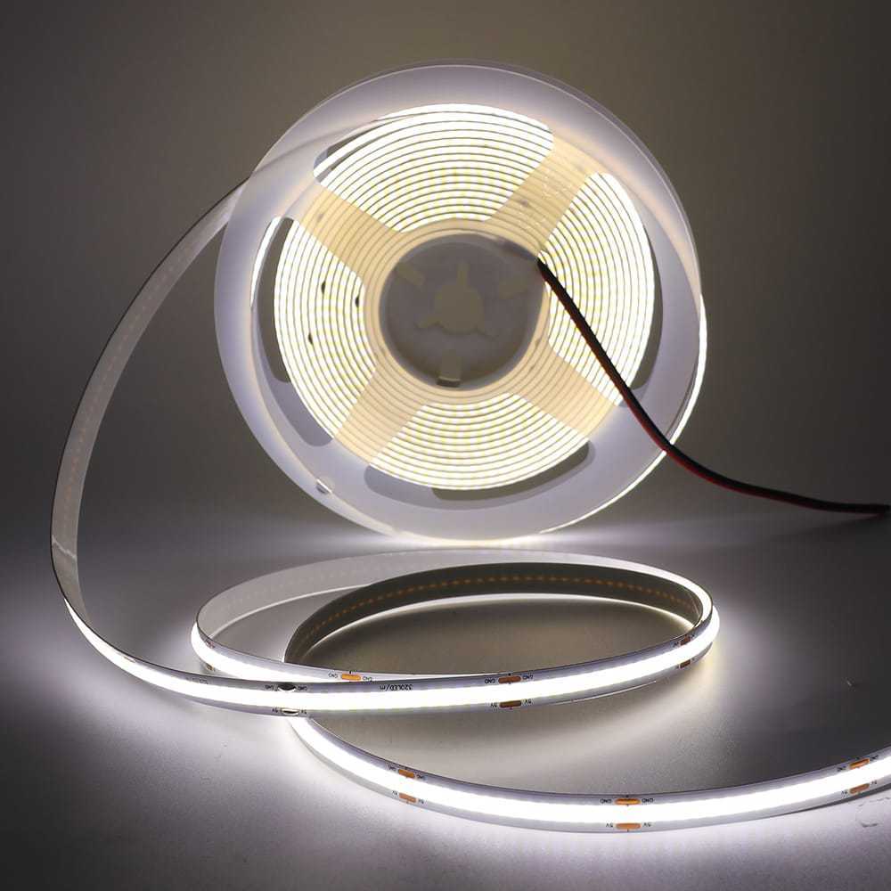 LAMPU STRIP 12VOLT LED COB 320LED ELASTIC / LAMPU STRIP 12V LED COB