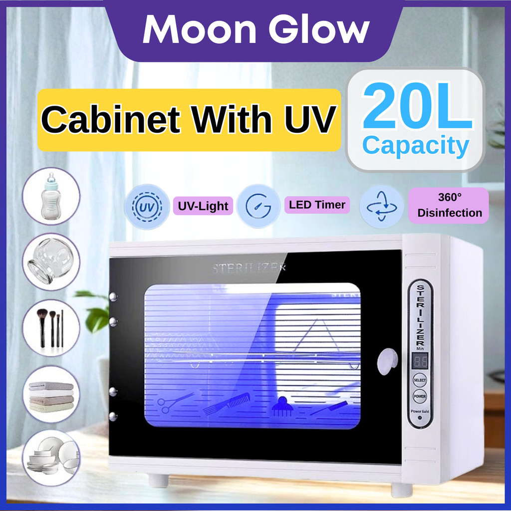 Moon Glow [ GARANSI 1 TAHUN ]  UV Sterilizer Box UV Ozon Alat steril Kecantikan Medis Disinfection K