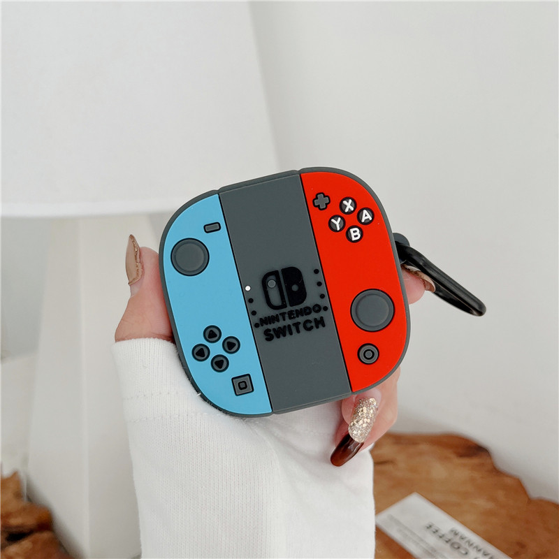 New For Beats fit pro Case,Game pattern For Beats fit pro Case 3D Cute Cartoon Silicone wireless blu