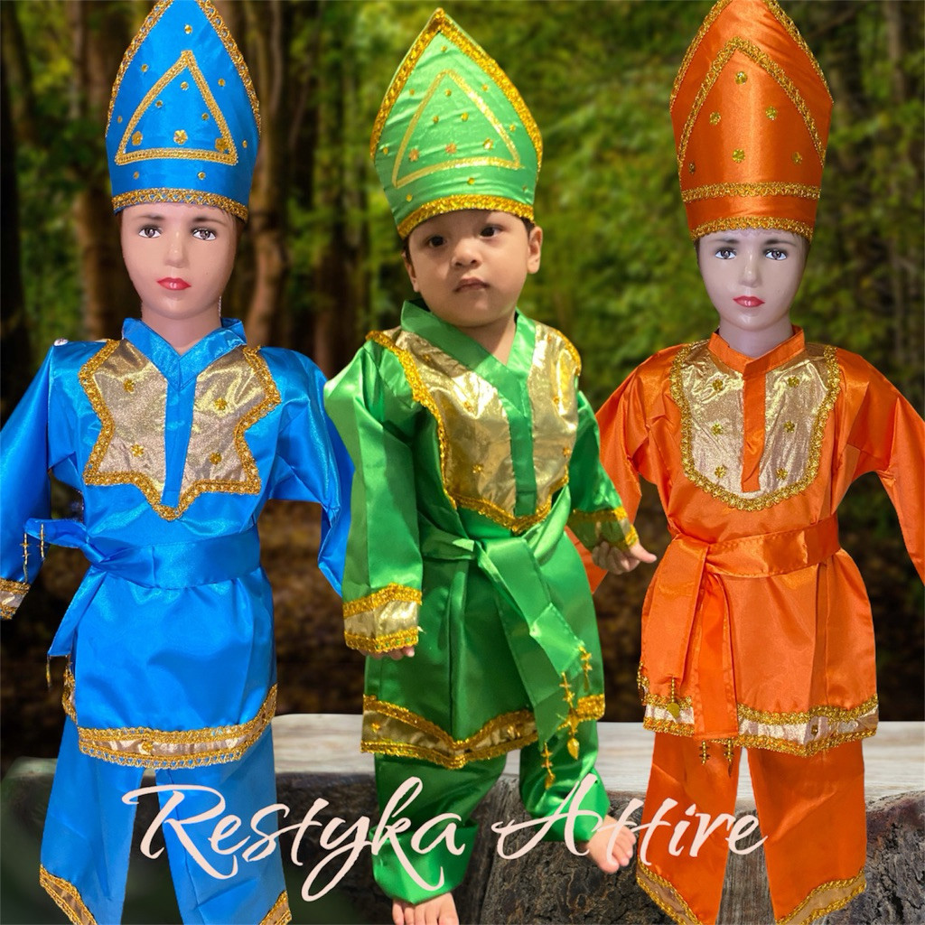 KEENAN Baju Adat Anak Minang/Padang Laki-laki