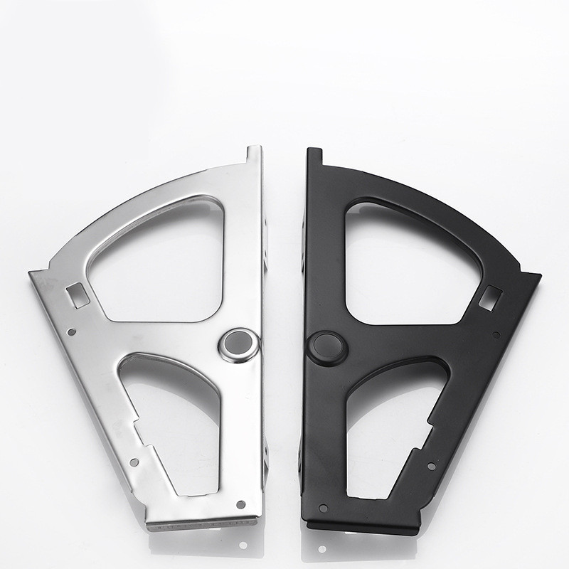 Braket Rak Sepatu Kualitas Tinggi Bracket Fitting Engsel Lemari Putar Untuk Rak Sepatu Kipas, Rak