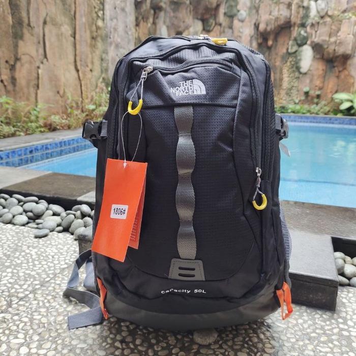 PROMO  tas ransel pria tnf 40L original / tas punggung / tas kerja - tnf 40L Hitam
