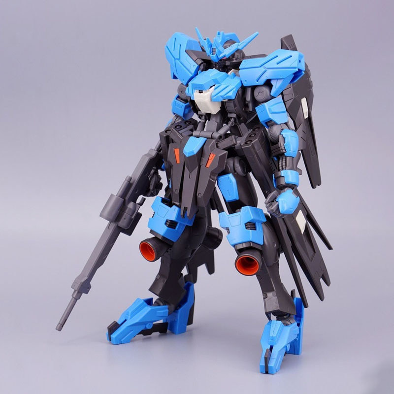 Bandai Original MODEL KIT GUNDAM FM 1/100 GUNDAM VIDAR BAEL Anime Action Figure Assembly Model Toys 