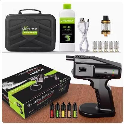Imatton Smoke Bubble Gun Smoking Bubble Machine, smoke gun