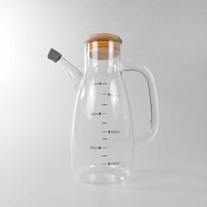 Botol Minyak Borosilicate Glass Oil Pot