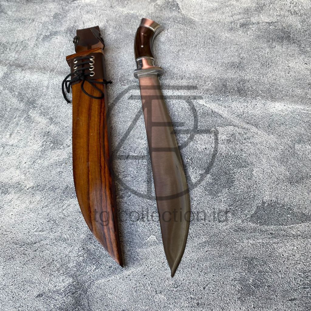 KAPTEN691 TGR golok sembelih castum sudah tjm siap pakai bahan baja persup9 tempa dan sepuh terbaik