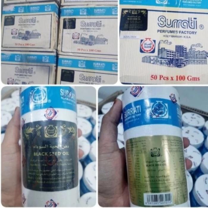 Minyak Habbatussauda / Jinten Hitam Surrati / Surati
