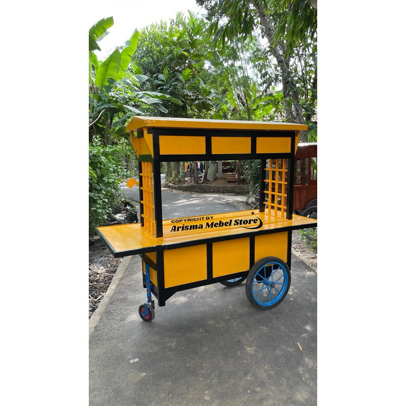 Arisma Gerobak Angkringan Jepang Roda 3, gerobak angkringan, gerobak angkringan murah, gerobak angkr
