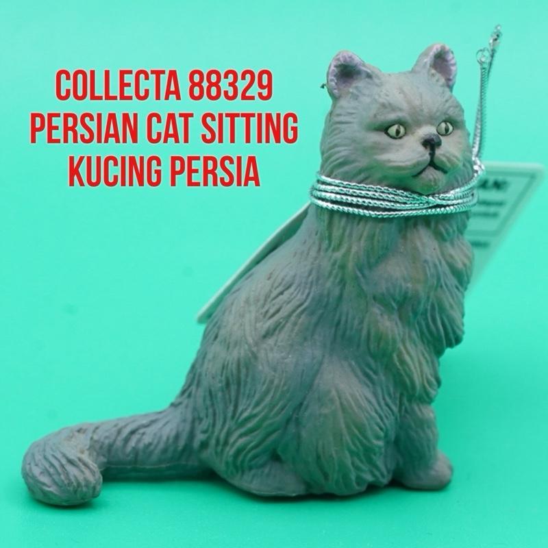 Collecta 88329 Persian Cat Sitting Kucing Persia Duduk Felis Catus | Mainan Figure Binatang Miniatur