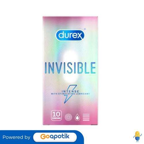 Durex Invisible Intense Box 10 Pcs
