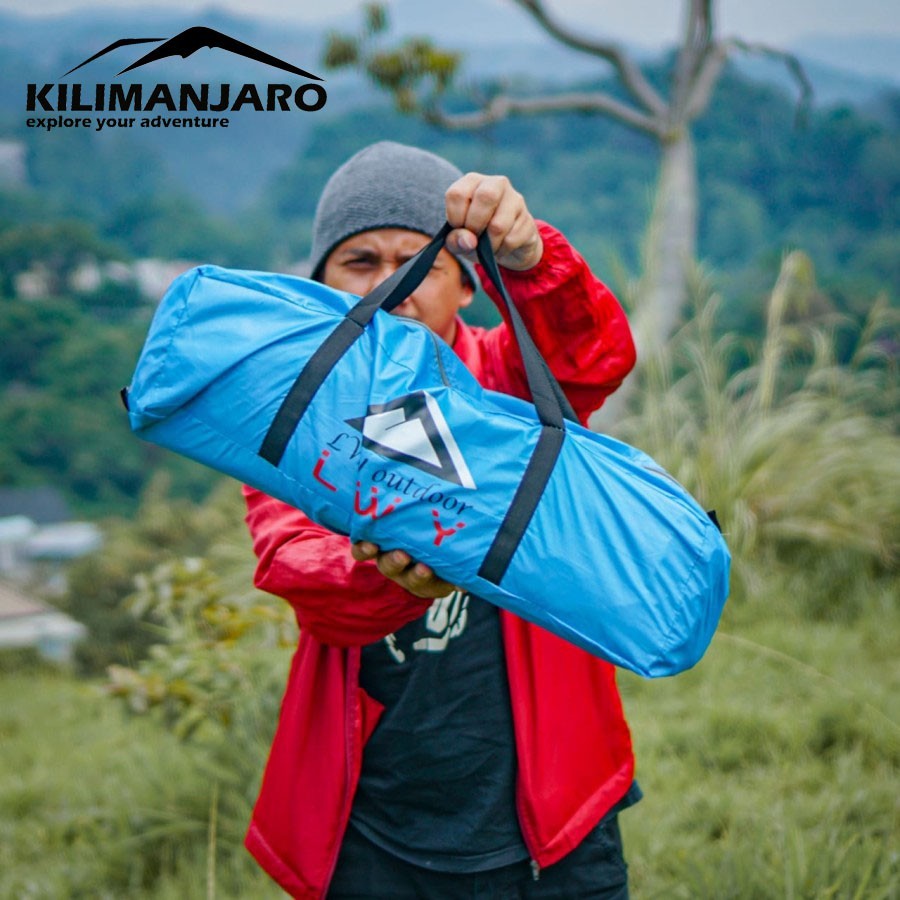 Bintang Ofc Tenda camping Tenda Dome double layer LWY outdoor kaps 4 orang