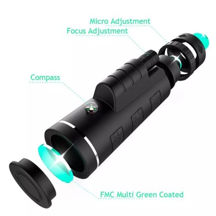 Bintang Ofc Teleskop Teropong Handphone Monocular 50x60 Teropong Zoom Jarak Jauh