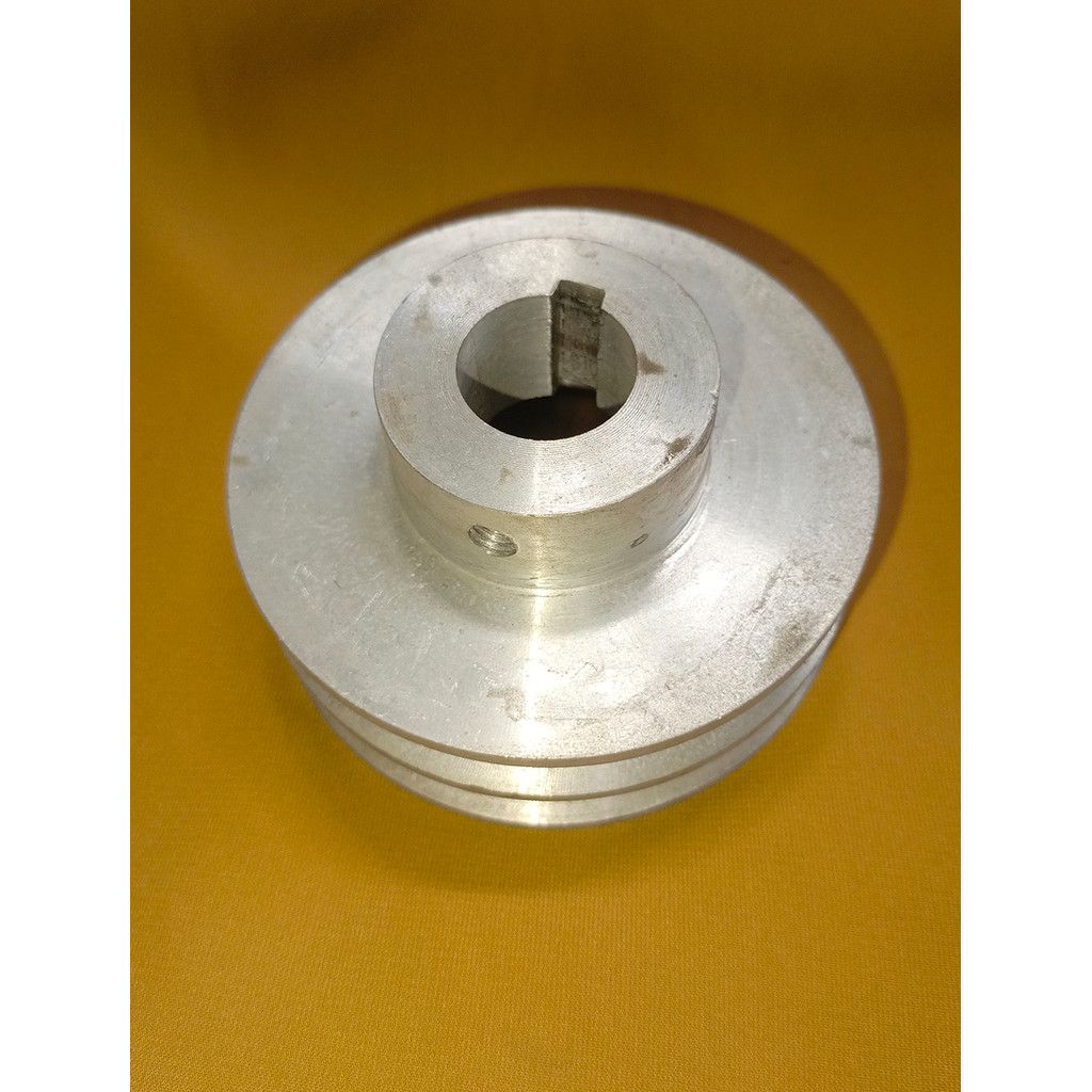 Pully Alm A2 x 4"(10cm) as 19,20,24,25,1",28 BUNTU Pulley Alumunium