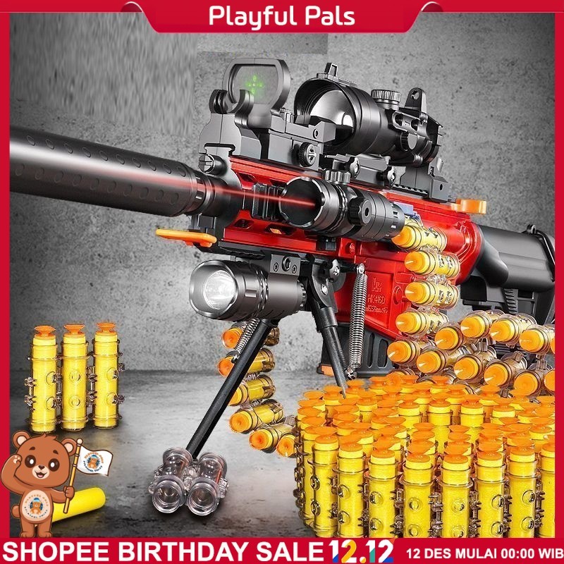 MAINAN TEMBAK-TEMBAKAN  MANUAL DAN ELECTRIC UNTUK ANAK LAKI-LAKI / MAINAN TEMBAK-TEMBAKAN UNTUK ANAK