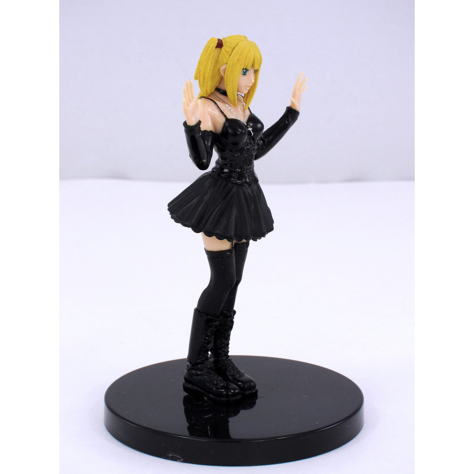 12CM Anime Death Notes Misa Figure Toy Car Deathnote L Killer Misa Amane Figure Doll Collection Mode