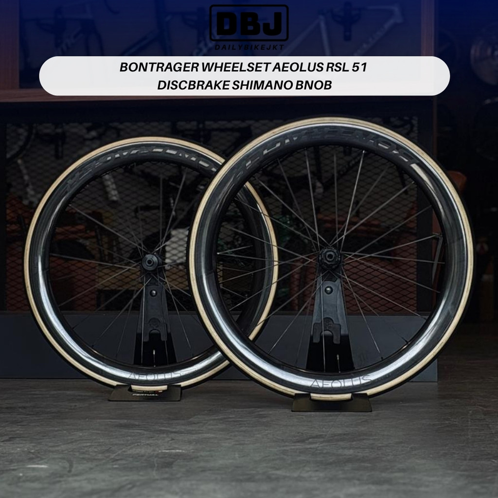 BONTRAGER WHEELSET AEOLUS RSL 51 DISCBRAKE SHIMANO BNOB