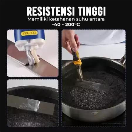 Tokofinaaaa 100 Gram Lem Besi Ab Tertell Tahan Panas Industrial Metal Repair Glue / Lem Ab Super