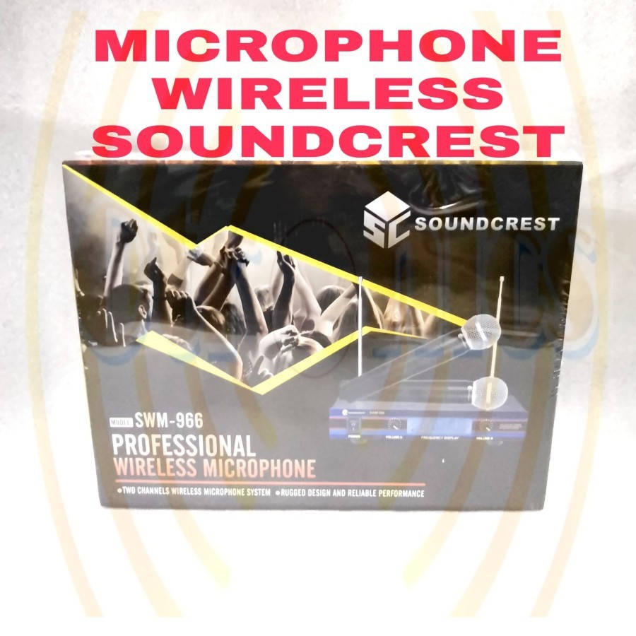Mic Wireless Soundcrest SWM 966
